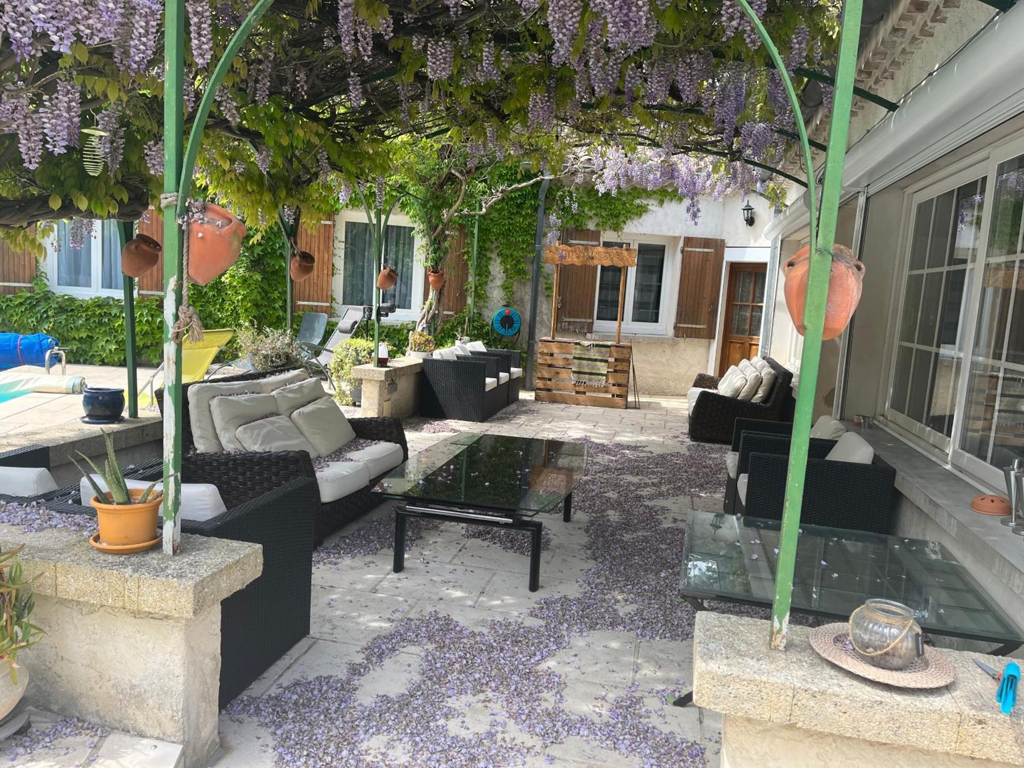 Chambres Hotes Chez Chris Roquemaure (Gard) Exterior foto